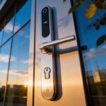Klamka elektroniczna PSG VERRO 72 - srebrna, Bluetooth, WiFi, Smart Life (Tuya) - obrazek 2