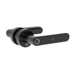 Klamka elektroniczna PSG LUMA - czarna, Bluetooth, WiFi, Smart Life (Tuya)