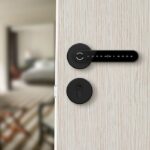 Klamka elektroniczna PSG LUMA - czarna, Bluetooth, WiFi, Smart Life (Tuya) - obrazek 2