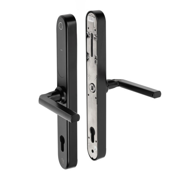 Klamka elektroniczna PSG TAPPO 92 - czarna, Bluetooth, WiFi, Smart Life (Tuya)
