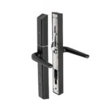 Klamka elektroniczna PSG COLIBRI - czarna, regulowany rozstaw, Bluetooth, Wi-Fi, Smart Life (Tuya)