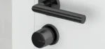 Zestaw inteligentny zamek Tedee Lock GO2 (aluminium) grafitowy z czarnym przyciskiem + Tedee Bridge Wi-Fi + wkładka modułowa SLR 30-61/37-68 mm (typ C) - obrazek 4