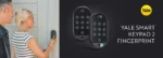 Inteligentna klawiatura Yale Smart Keypad 2 - z czytnikiem linii papilarnych, czarna - obrazek 6