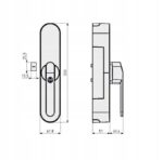 Zamek do drzwi: okiennych, tarasowych, balkonowych Abus Wintecto FCA4100S - srebrny - obrazek 7
