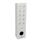 Zestaw inteligentny zamek Tedee Lock GO2 (aluminium) srebrny z białym przyciskiem + Tedee Bridge Wi-Fi + wkładka modułowa SLR 30-61/30 mm (typ C) + biała klawiatura Tedee 2.0 TKV2.0 PRO - obrazek 6