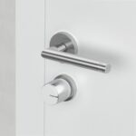 Inteligentny zamek Tedee Lock GO2 TLV2.AA-PL - aluminium, srebrny, z białym przyciskiem - obrazek 3