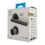 Inteligentny zamek Tedee Lock GO2 TLV2.BA-PL - aluminium, grafitowy, z czarnym przyciskiem - obrazek 4