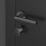 Inteligentny zamek Tedee Lock GO2 TLV2.BA-PL - aluminium, grafitowy, z czarnym przyciskiem - obrazek 6